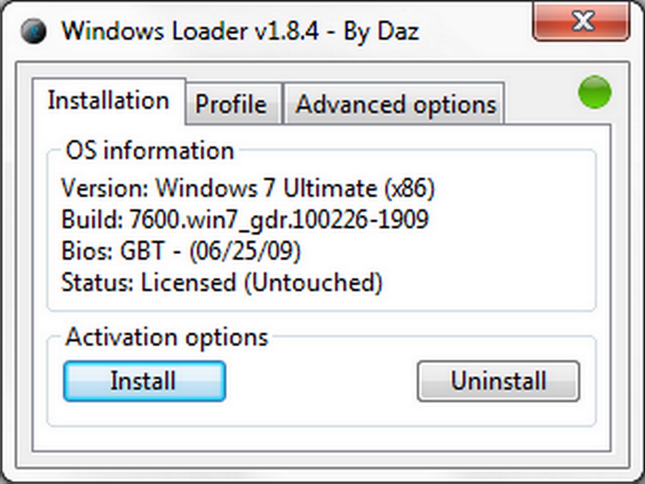 windows 7 loader v1 9 5 by daz